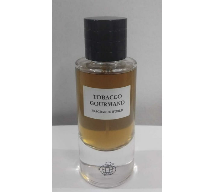 TOBACCO GOURMAND EDP 80ml by Fragrance World Eau de Parfum  -  Oriental for Men (80 ml, Pack of 1)