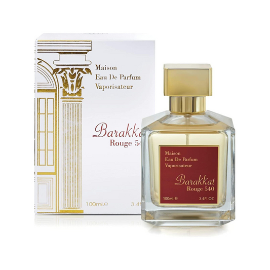 Maison Barakkat Rouge 540 Eau de Parfum  -  Fresh for Women and men (100 ml, Pack of 1)